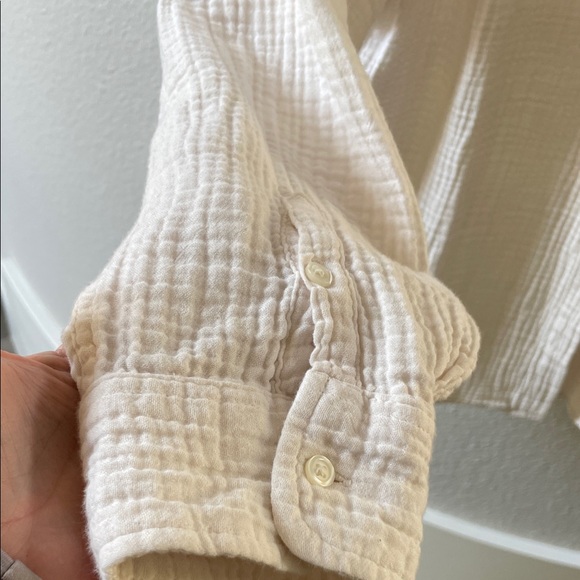 Ivory Button-Up Shirt - Picture 3 of 4